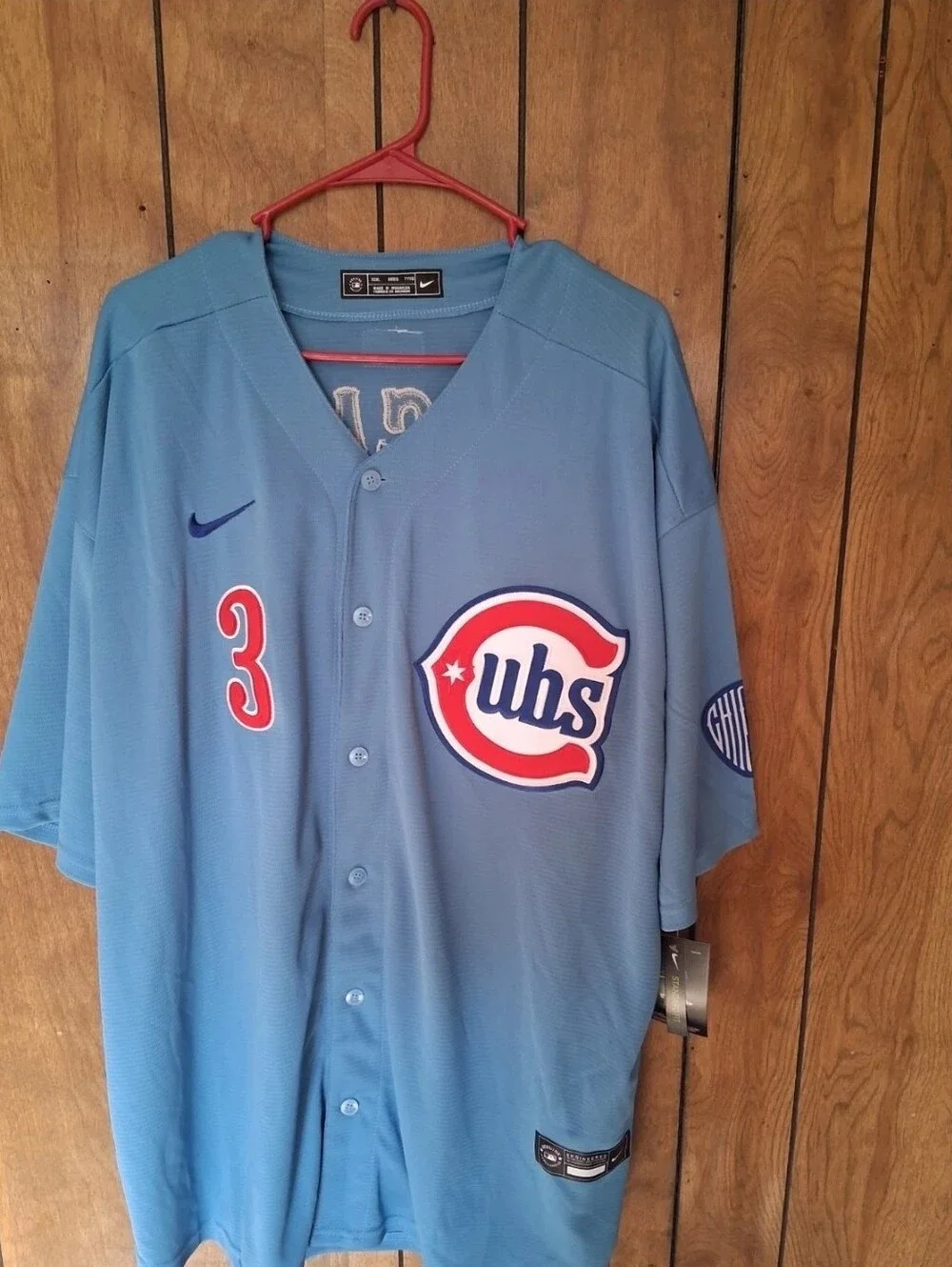 Mystery Sports Card With Alex Bregman Chicago Cubs throwback 2x jersey
